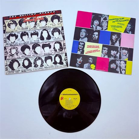 Rolling Stones Pardon Our Appearance Vinyl Record