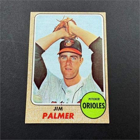 1968 Topps Jim Palmer #575