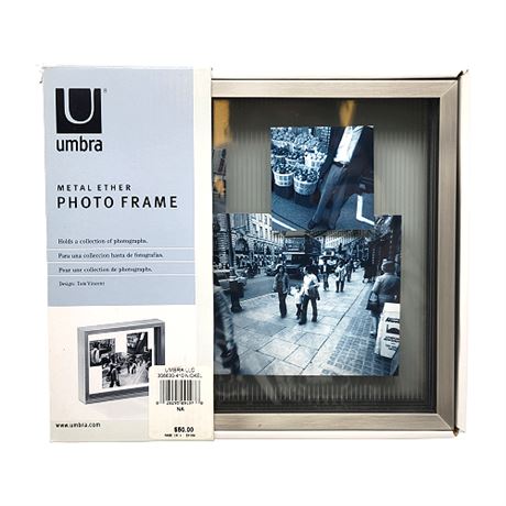 Umbra Metal Ether Layering Float Frame, New in Package