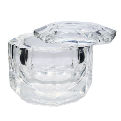 Mid-Century Modern Alessandro Albrizzi Octagonal Lucite Ice Bucket