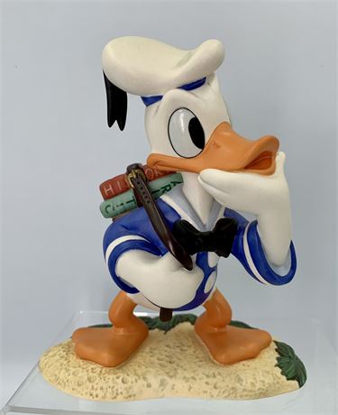 “Donald’s Decision” Walt Disney Classics Collection Donald Duck Statue, in Box