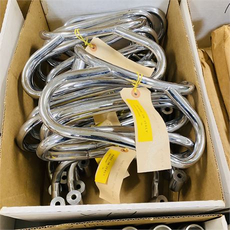 14 NOS Harley Davidson Chrome Seat Rests