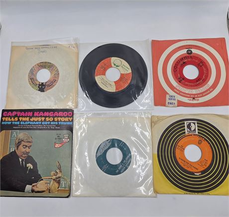 Lot of vintage 45s