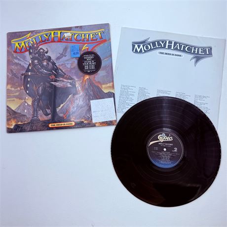 Molly Hatchet The Deed is Done Vinyl Record