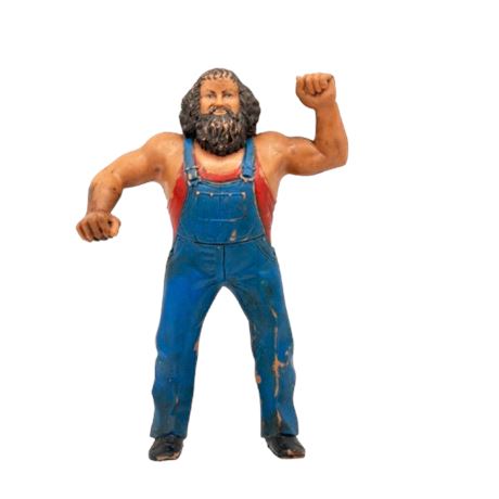 Vintage LJN WWF Wrestling Hillbilly Jim
