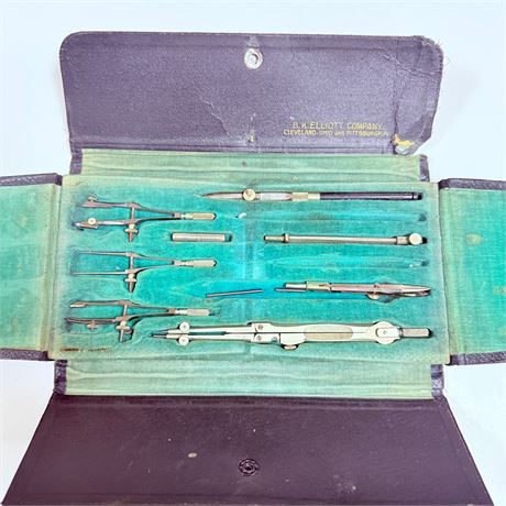 Vintage Drafting Set