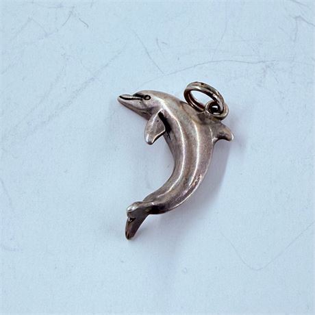 1.7g Sterling Dolphin Pendant / Charm