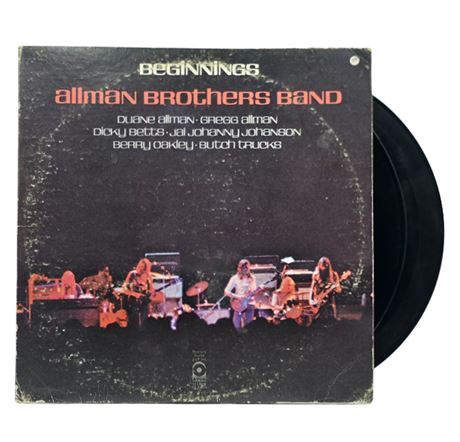 1973 Allman Brothers Band, DBL LP Set, "Beginnings"