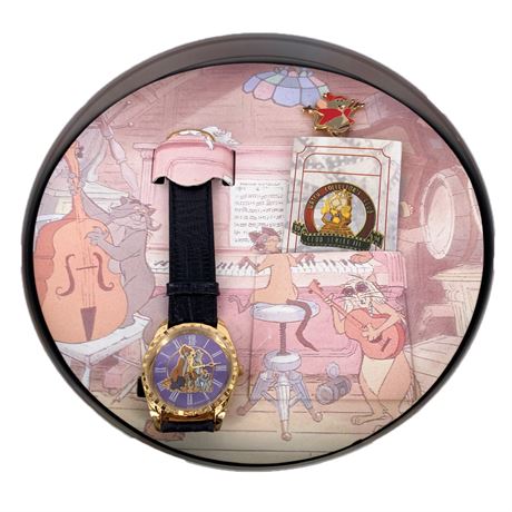 NIB Walt Disney Watch Collectors Club Series III The Aristocats Watch