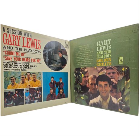 Lot of Two VTG Gary Lewis & the Playboys Albums 1960's