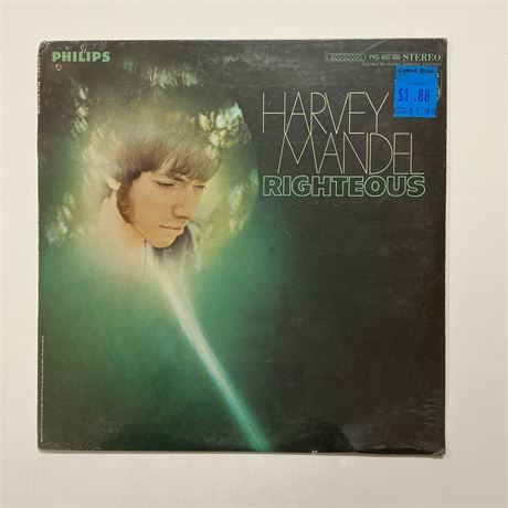 Harvey Mandel Righteous Sealed Vinyl Record