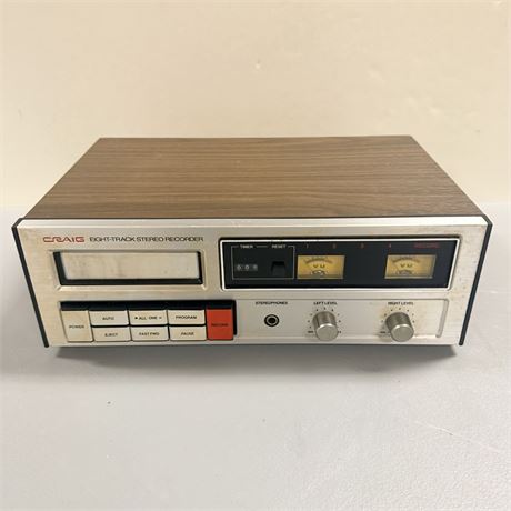 Craig 8 Track Player