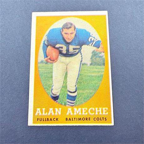 1958 Topps Alan Ameche #12