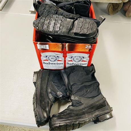 4 NOS Pairs Snow Boots, Size 5