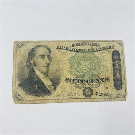 50 Cent Fractional Note