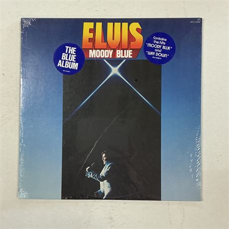 Elvis Presley Moody Blue Sealed Vinyl Record