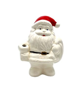 Vtg Ceramic Russ Berrie Santa Bank