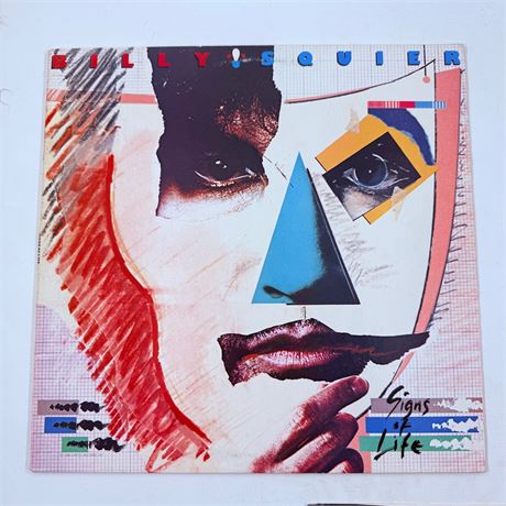 Billy Squier Signs of Life Vinyl Record