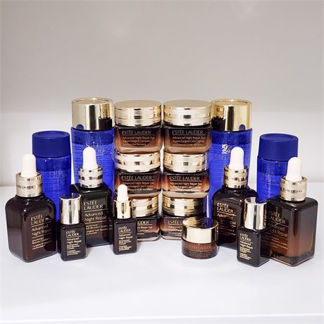 Lot of New/Unopened Estee Lauder Advanced Night Repair & Eye Makeup Remover