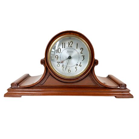 Sessions Mahogany Napoleon Mantel Clock