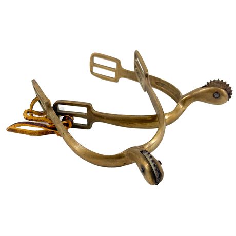Antique Brass Spurs