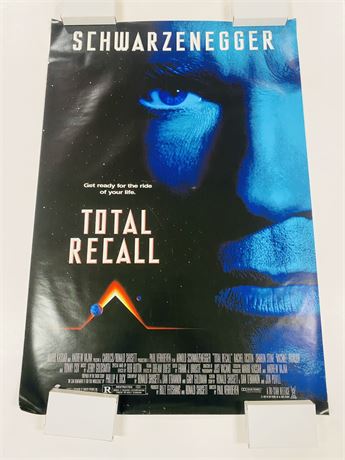 Total Recall Original DS 27x40 Movie Poster - Rolled