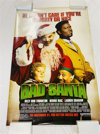 Bad Santa Original DS 27x40 Movie Poster - ROLLED