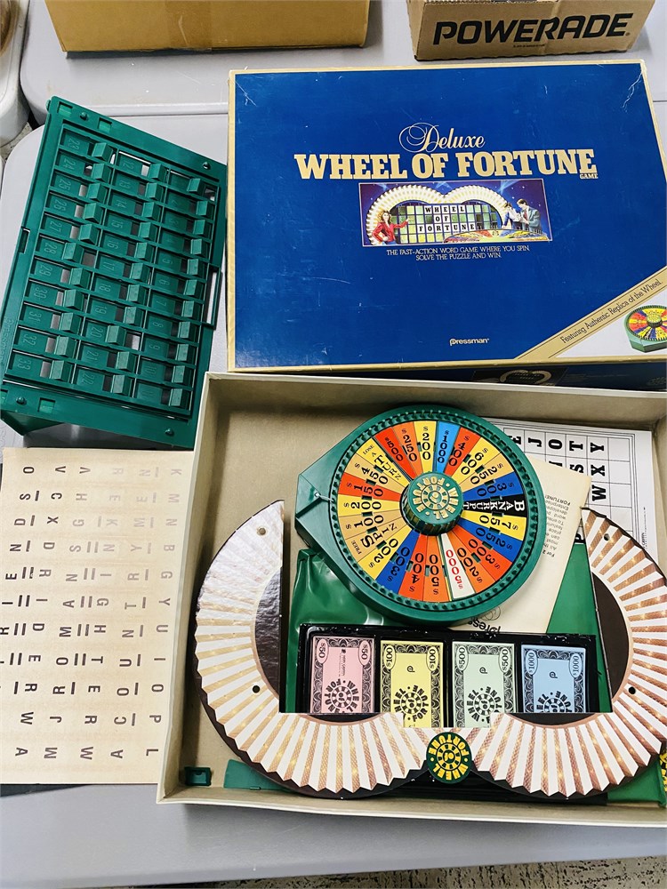 Great Lakes VNTG - Vintage Wheel of Fortune Board Game