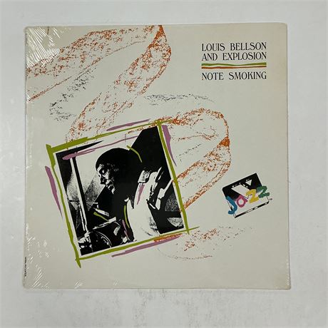 Louis Bellson and Explosion Note Smoking Sealed Vinyl Record