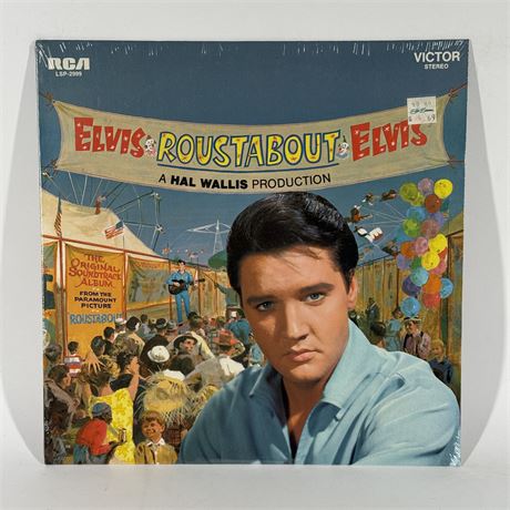 Sealed Elvis Presley "Roustabout" LP