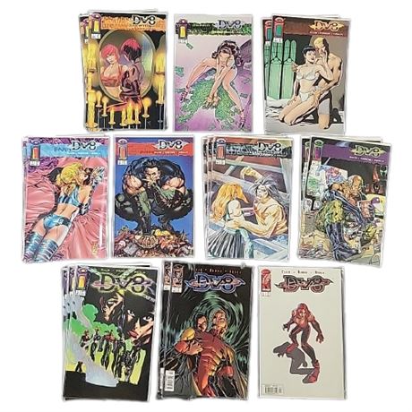 Image "DV8" Comic Book Lot, Incl. Seven Deadly Sins (Some Multiples/Variants)
