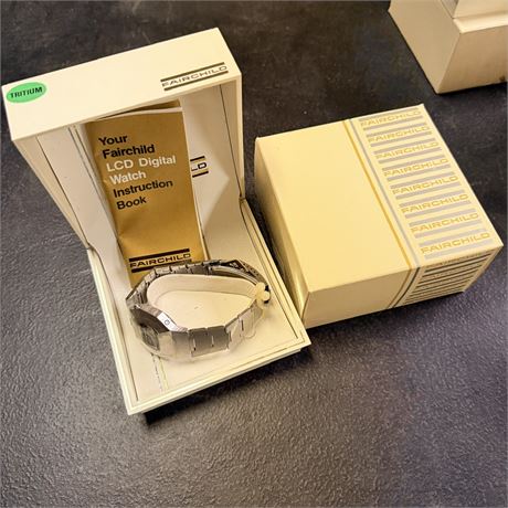 NOS Fairchild Digital Watch