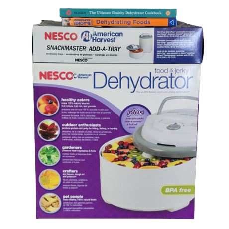 NESCO Dehydrator & Snackmaster / Dehydrating Cookbooks