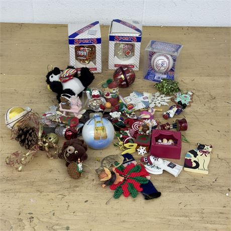 Assorted Christmas Ornaments
