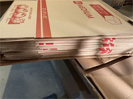 37 New Packing Boxes