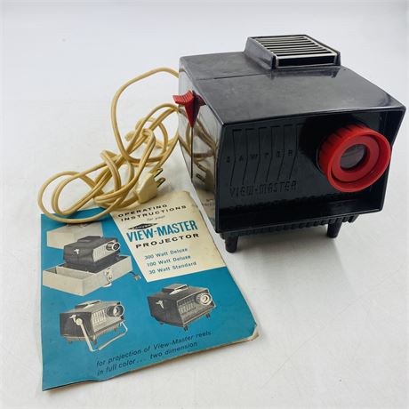 Early View-Master Projector
