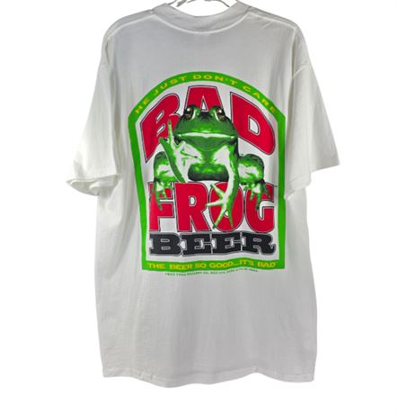 Bad Frog Beer, XL T-shirt
