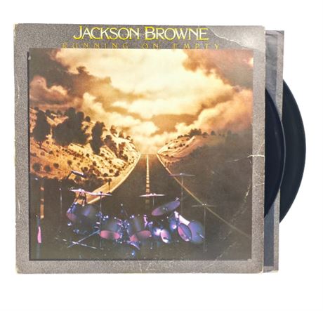 1977 Jackson Browne, DBL LP Set "Running on Empty"