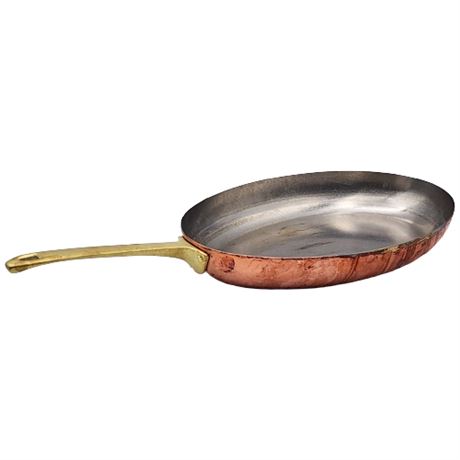 Paul Revere Limited Edition 12" Copper & Stainless Steel Fish Pan
