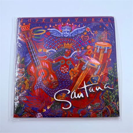 Sealed Santana Supernatural Vinyl Record