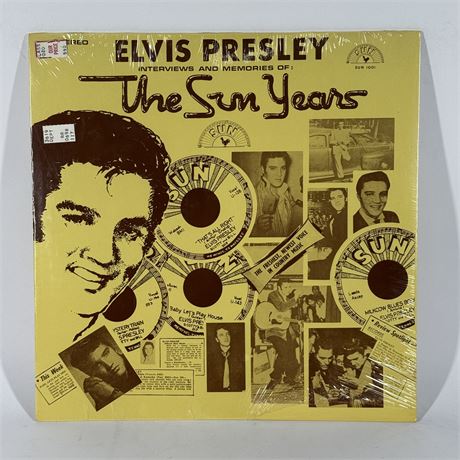 Sealed Elvis Presley "Interviews And Memories Of: The Sun Years" LP