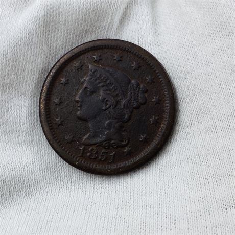 1851 Large Cent