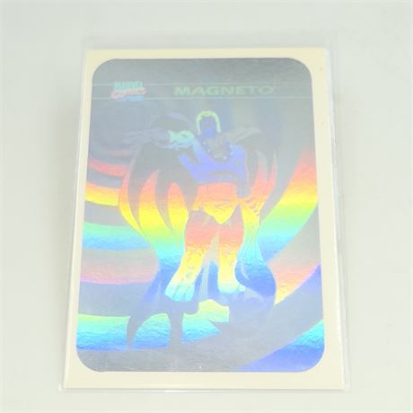 1990 Marvel Hologram Card, Series 1, Magneto