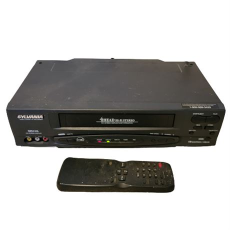 Sylvania 4Head Hi-Fi Stereo VHS Player