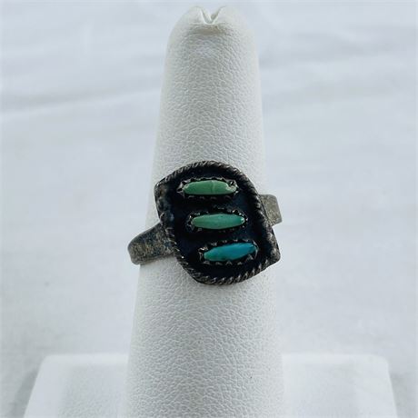 Early Navajo Sterling Ring Size 6.5