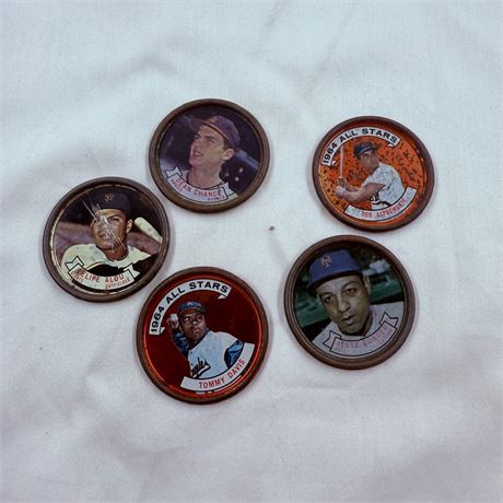 1964 Topps Baseball Coins Lot