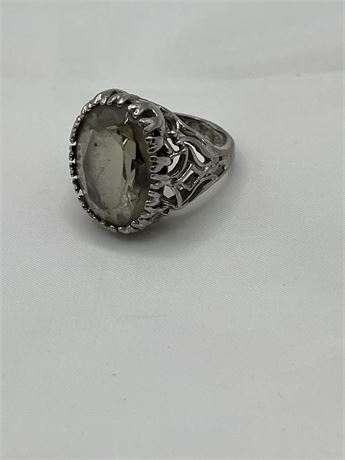 18kt gold filled Smokey quartz  9.12 g