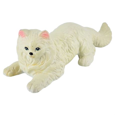 Vintage Hand Painted Ceramic Persian Cat Figurine