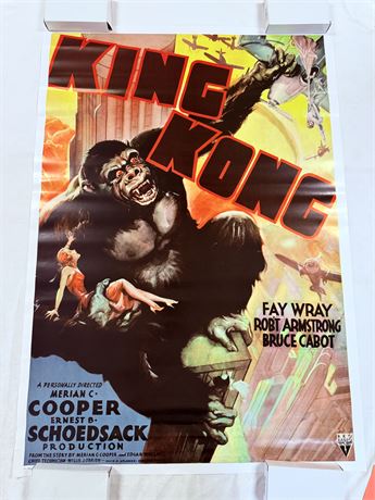 King Kong 27x40 Movie Poster - ROLLED