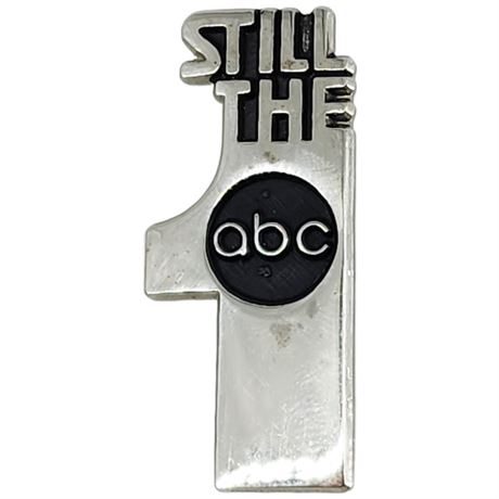 Vintage ADSCO LA "Still the 1" ABC Television Network Pin
